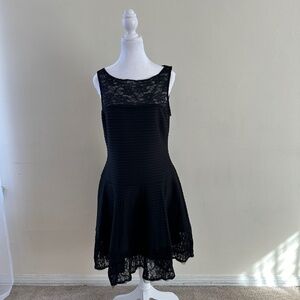 Gabby Skye Black Lace Dress- NWOT
